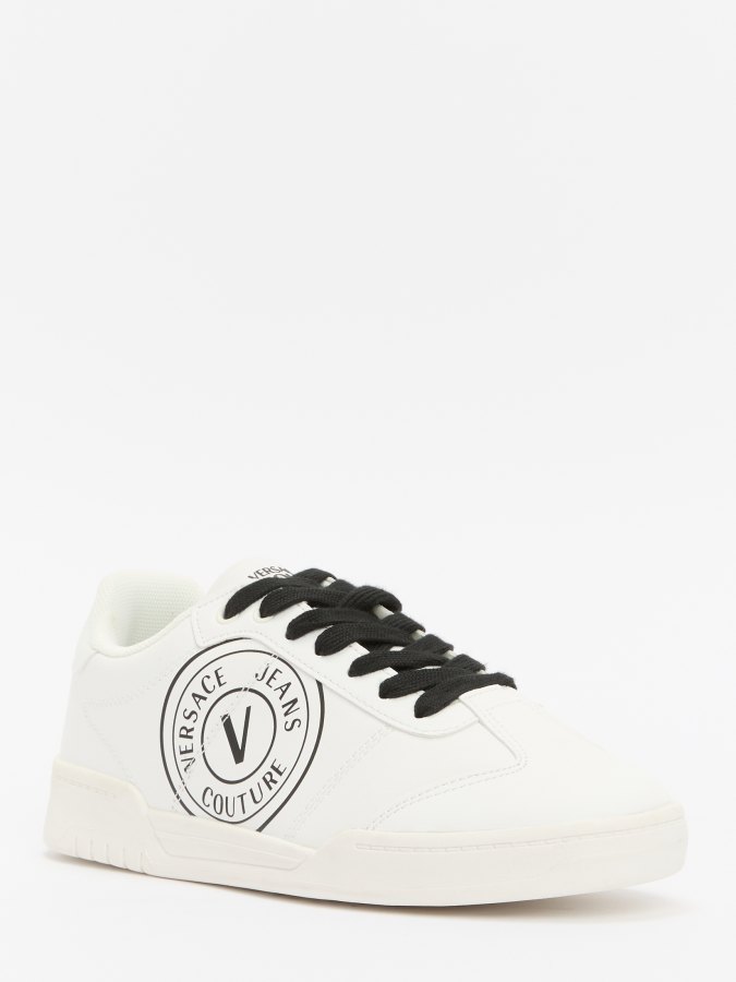 

Кеды мужские Versace Jeans Couture 77YA3SD1 белые 42 EU, Белый, 77YA3SD1