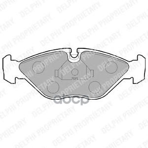 

К-т колодок торм, Fr SAAB 9000 DELPHI LP786