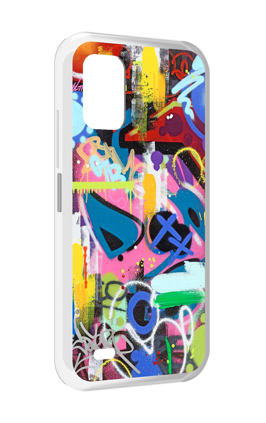 

Чехол MyPads абстракция-графити для UMIDIGI Bison GT2 / GT2 Pro, Прозрачный, Tocco