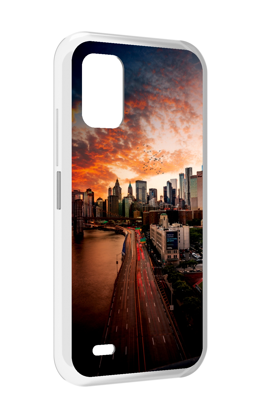 

Чехол MyPads американский город фото для UMIDIGI Bison GT2 / GT2 Pro, Прозрачный, Tocco