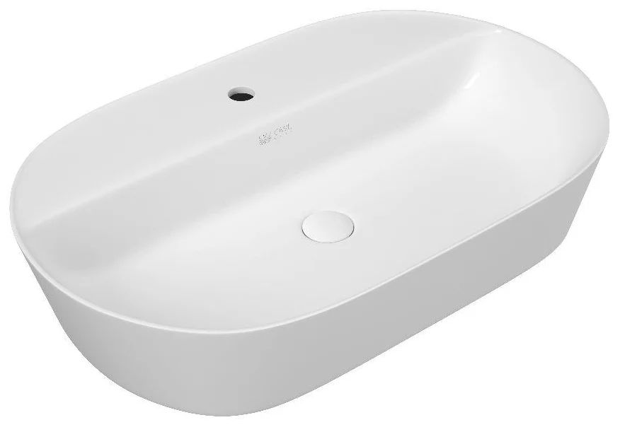 

Раковина Owl 1975 Oval 60 OWLB191008 Белая глянцевая с донным клапаном