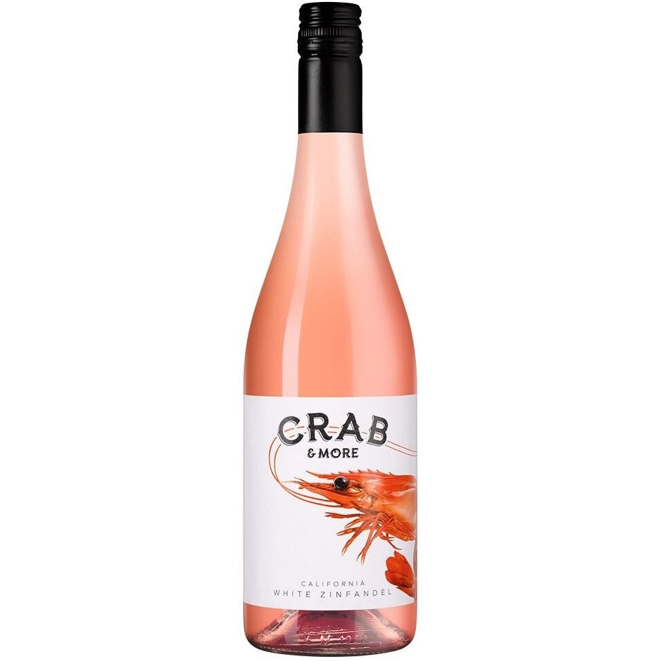 

Вино розовое полусладкое Bronco Wine Company Crab & More White Zinfandel 10,5% 0,75 л