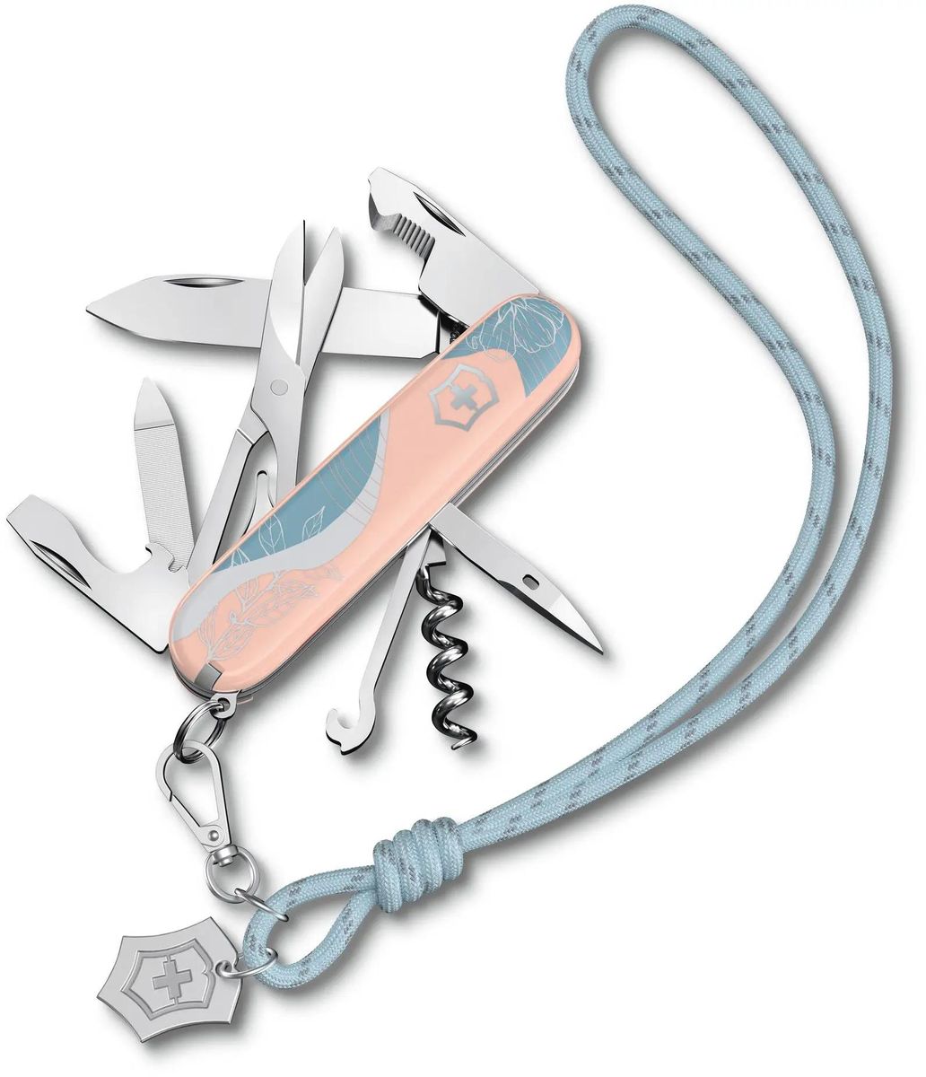 

Складной нож Victorinox Companion Paris Style, функций 16, 91мм, розовый , коробка подароч, Розовый;серый;серебристый, Companion Paris Style