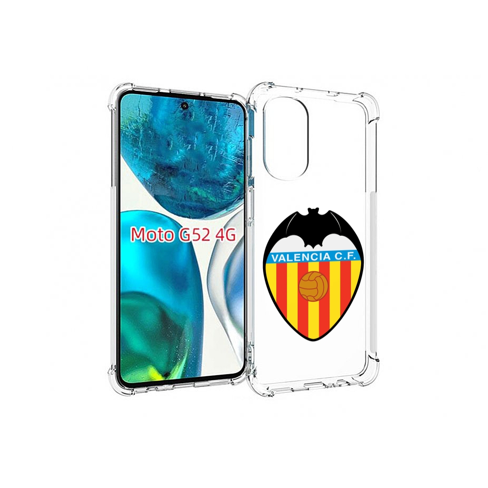 

Чехол MyPads фк-валенсия-2 для Motorola Moto G82 / Moto G52, Прозрачный, Tocco
