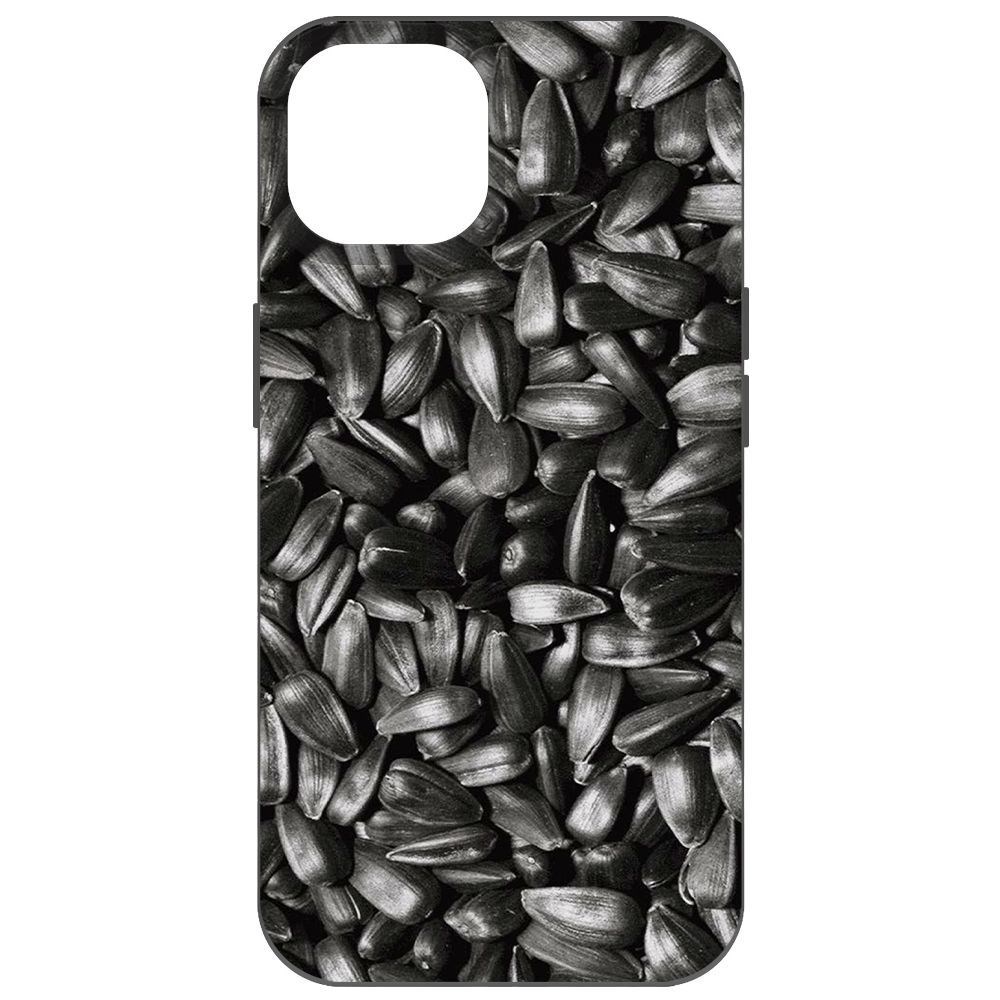 Чехол-накладка Krutoff Soft Case Семечки для iPhone 14