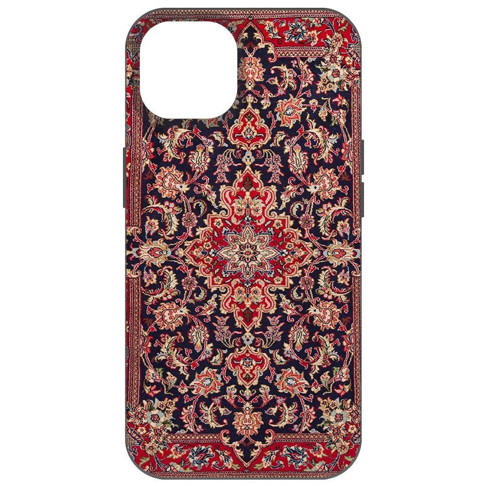 

Чехол-накладка Krutoff Soft Case Тот самый ковер для iPhone 14, Черный