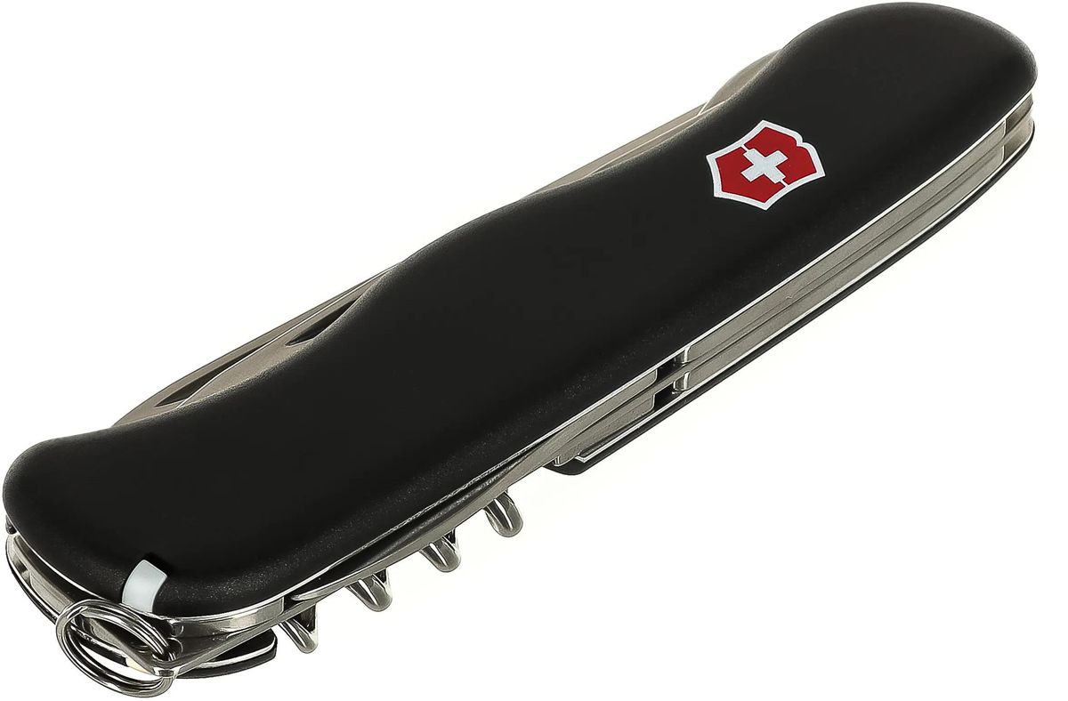 

Складной нож Victorinox Picknicker, функций 11, 111мм, черный , коробка картонная 0.8353.3, Черный;серебристый, Picknicker
