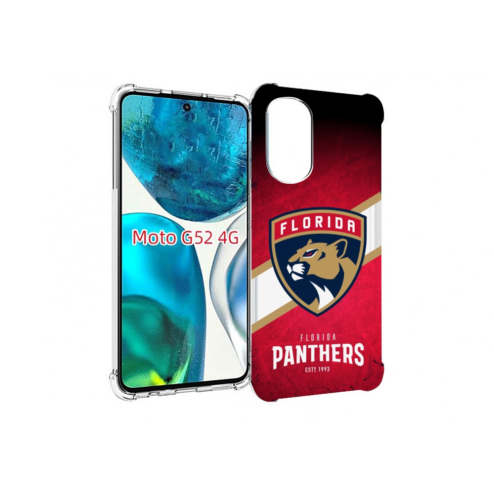 

Чехол MyPads флорида пантерс для Motorola Moto G82 / Moto G52, Прозрачный, Tocco