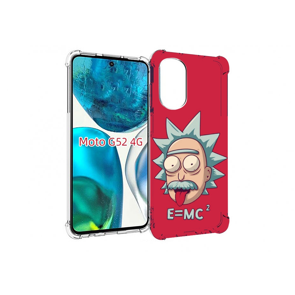 

Чехол MyPads формула энергии для Motorola Moto G82 / Moto G52, Прозрачный, Tocco