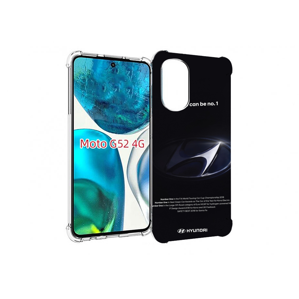 

Чехол MyPads hyundai 3 для Motorola Moto G82 / Moto G52, Прозрачный, Tocco