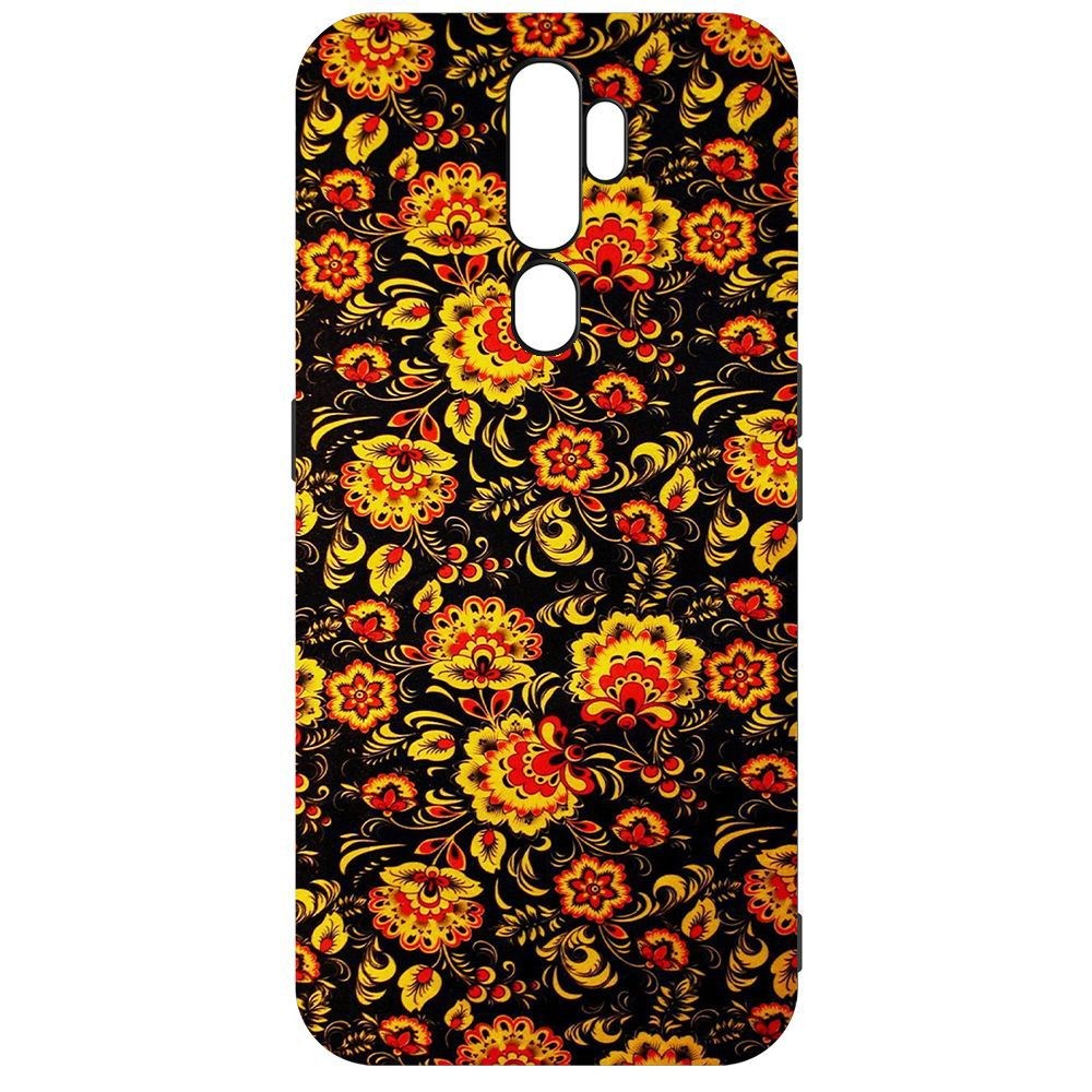 Чехол-накладка Krutoff Soft Case Хохлома для Oppo A9 (2020)