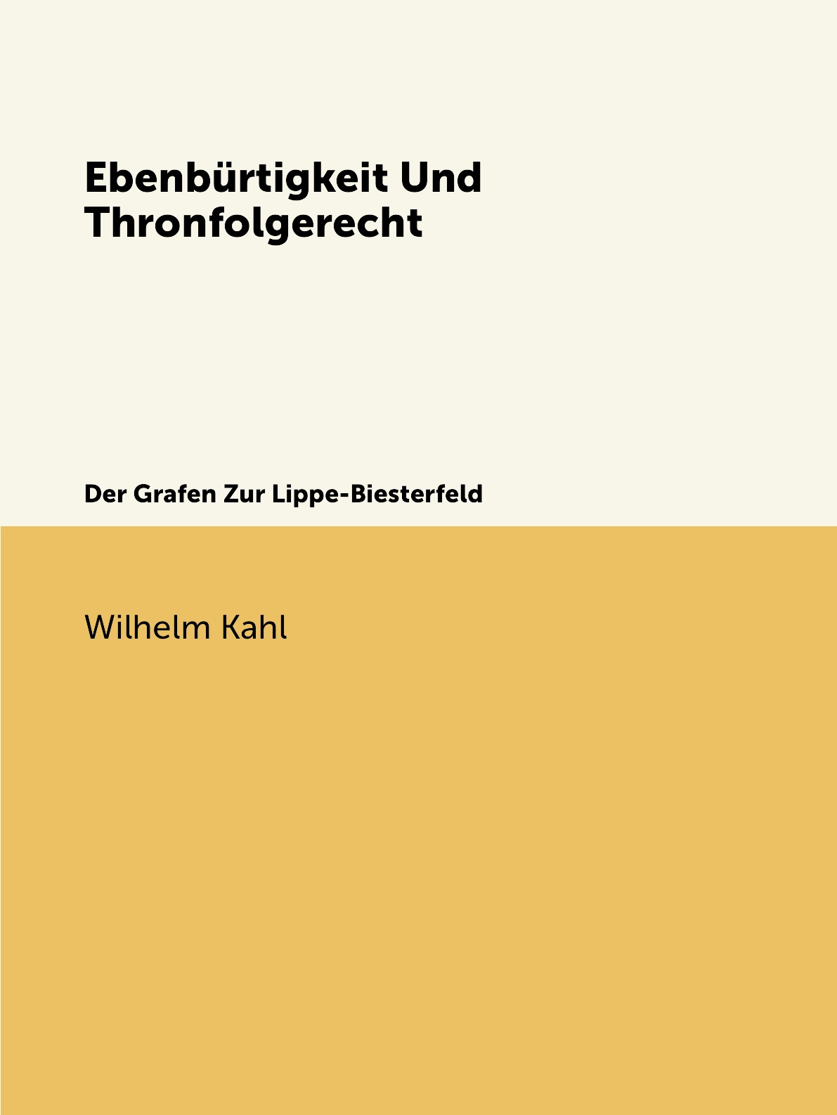 

Ebenburtigkeit Und Thronfolgerecht