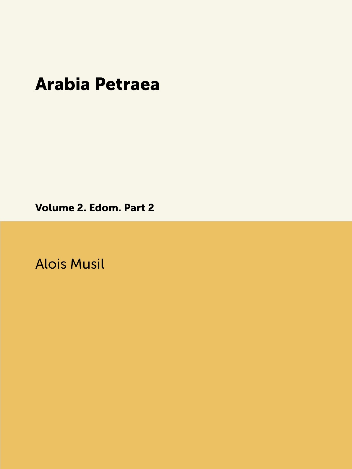 

Arabia Petraea