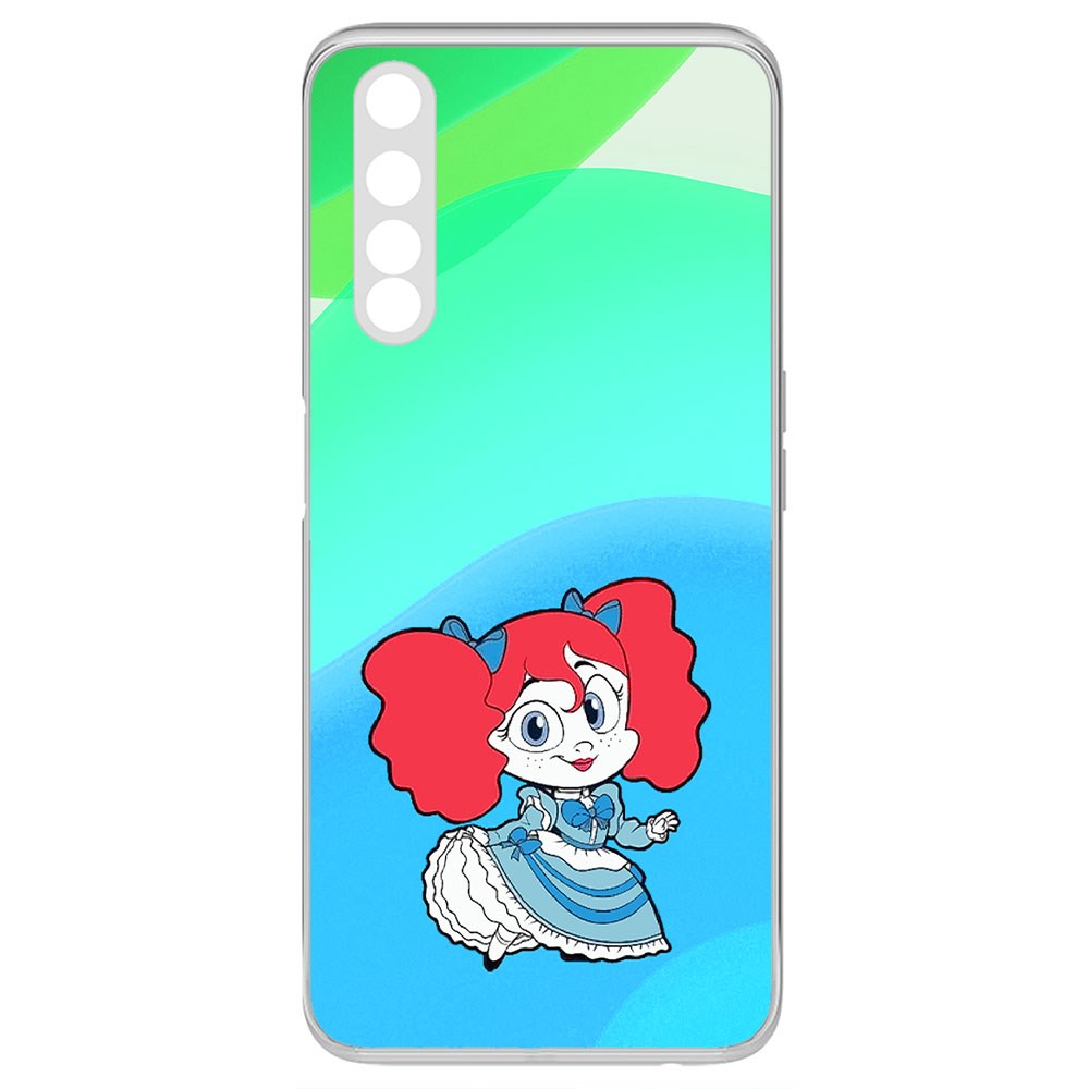 фото Чехол-накладка krutoff clear case хаги ваги - кукла поппи для realme 6