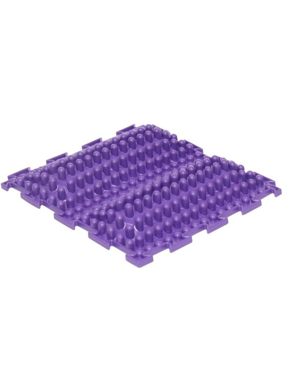 фото Массажный коврик ортодон волна жесткая фиолетовый