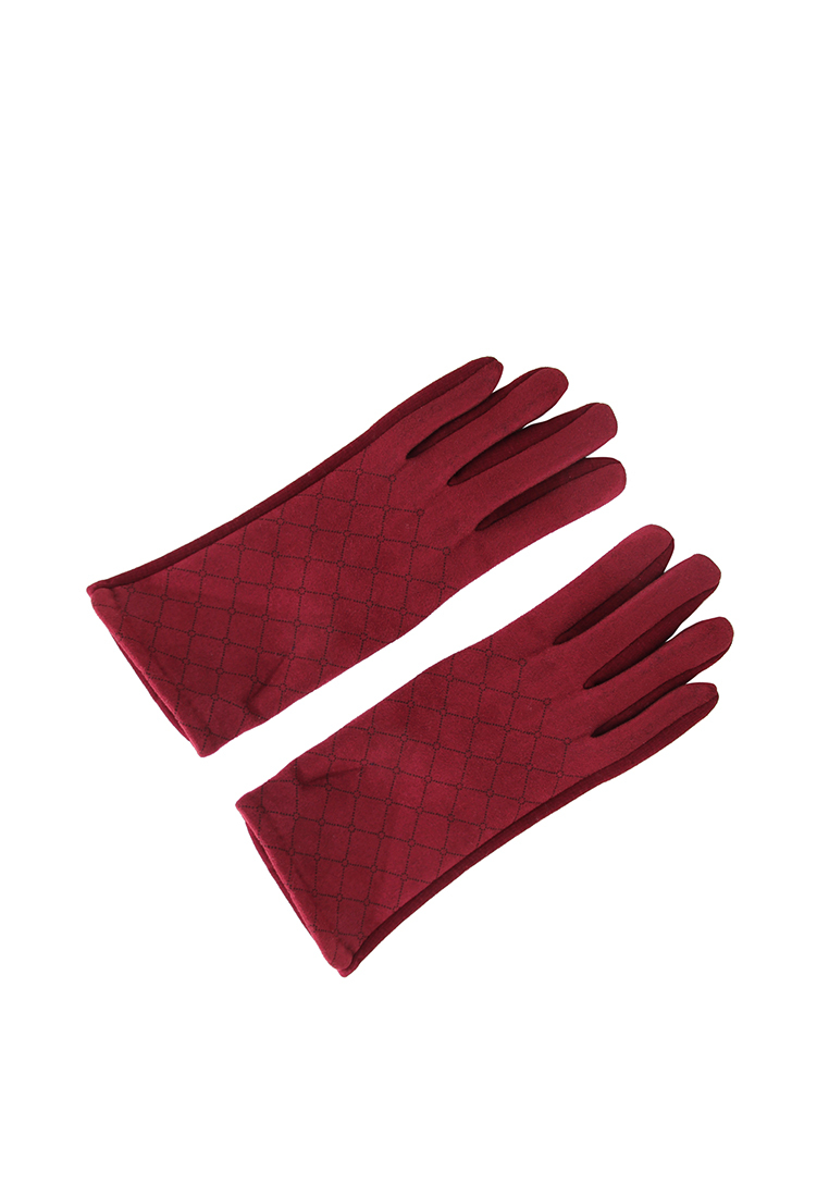 

Перчатки женские Daniele Patrici A36464 бордовые, р, Бордовый, A36464