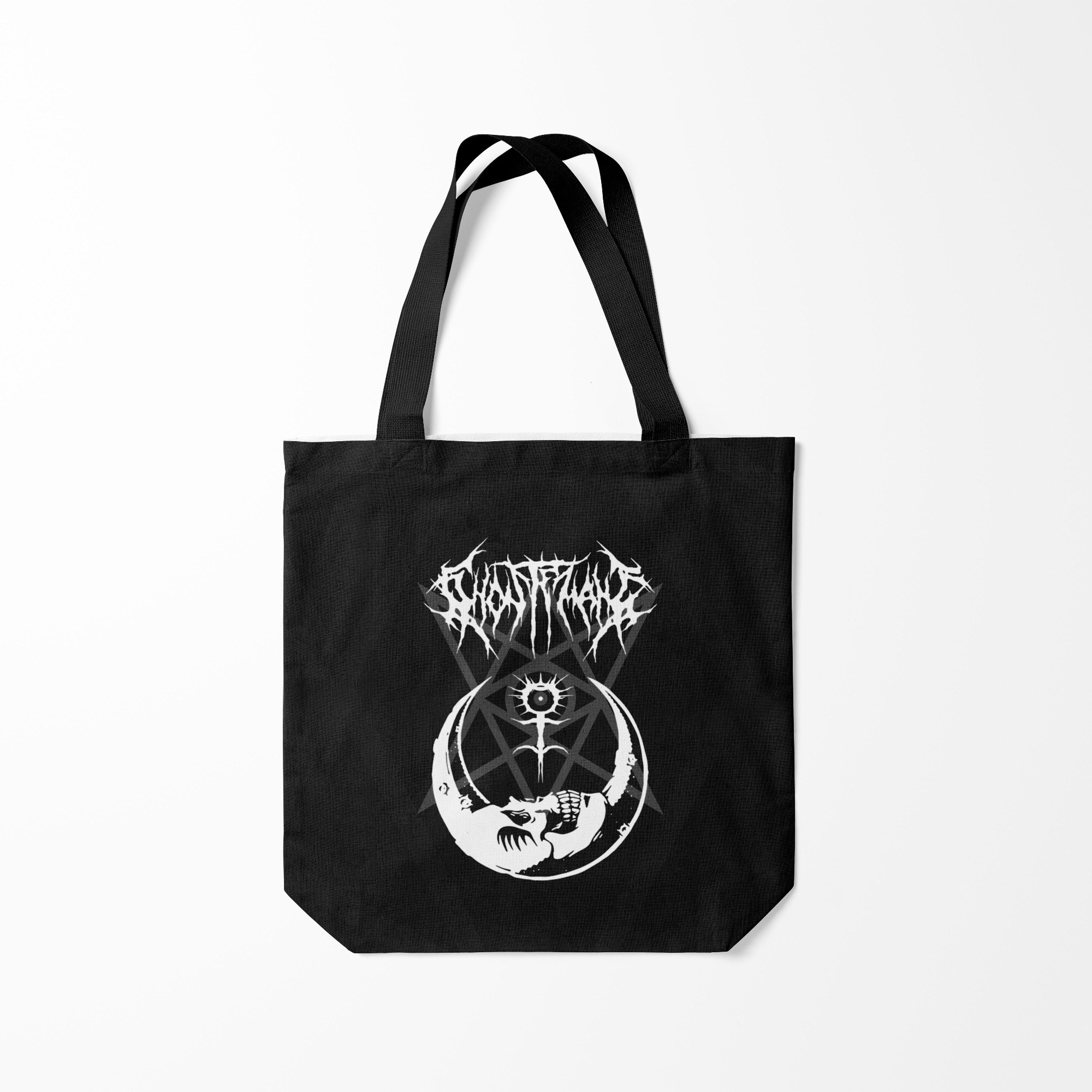 

Сумка шoппер унисекс Burnettie GHOSTEMANE, черный, GHOSTEMANE