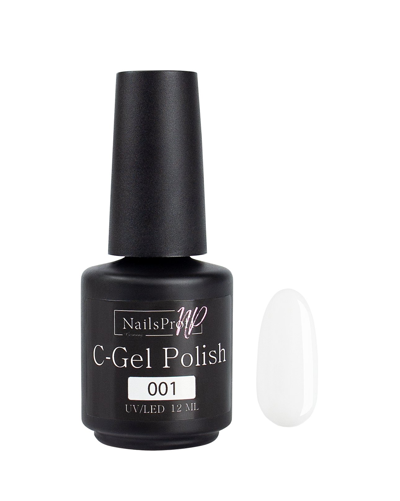 фото Гель-лак для ногтей nailsprofi c-gel polish 001 12 мл