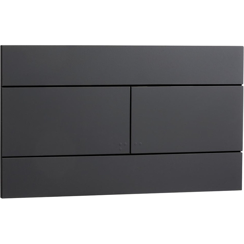Клавиша смыва для инсталляций Ideal Standard Slim двойная, черная VV659055
