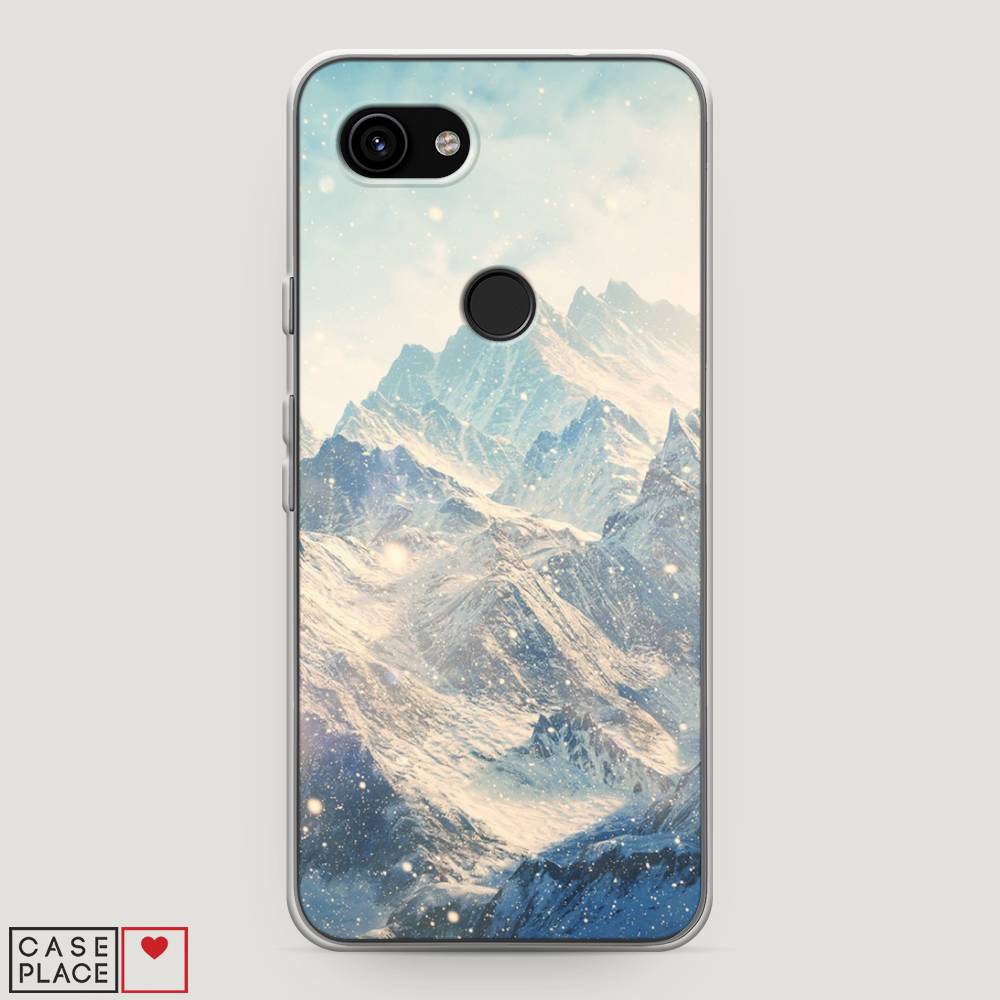 

Чехол Awog на Google Pixel 3a "Горы 4", Разноцветный, 270150-4