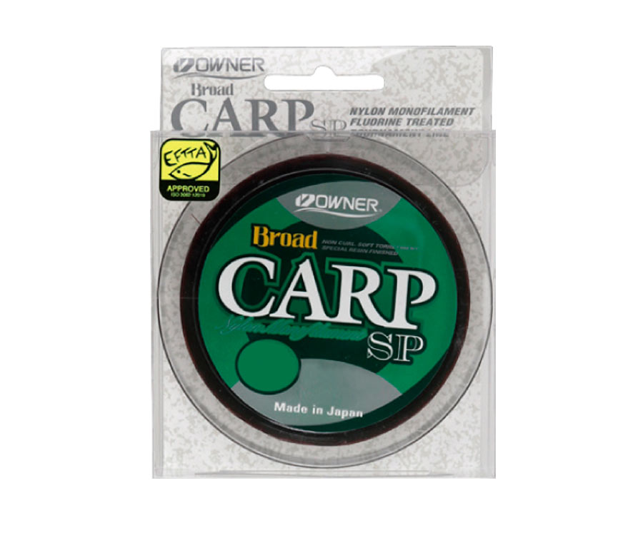 Леска OWNER Broad Carp SP brown 300м 0,22мм 3,8кг