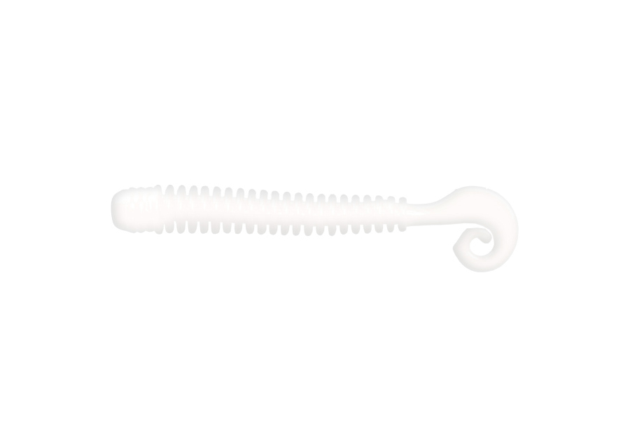 Мягкие приманки LureMax CHEEKY WORM 4''/10см, LSCW4-020 Glow White (10 шт.)