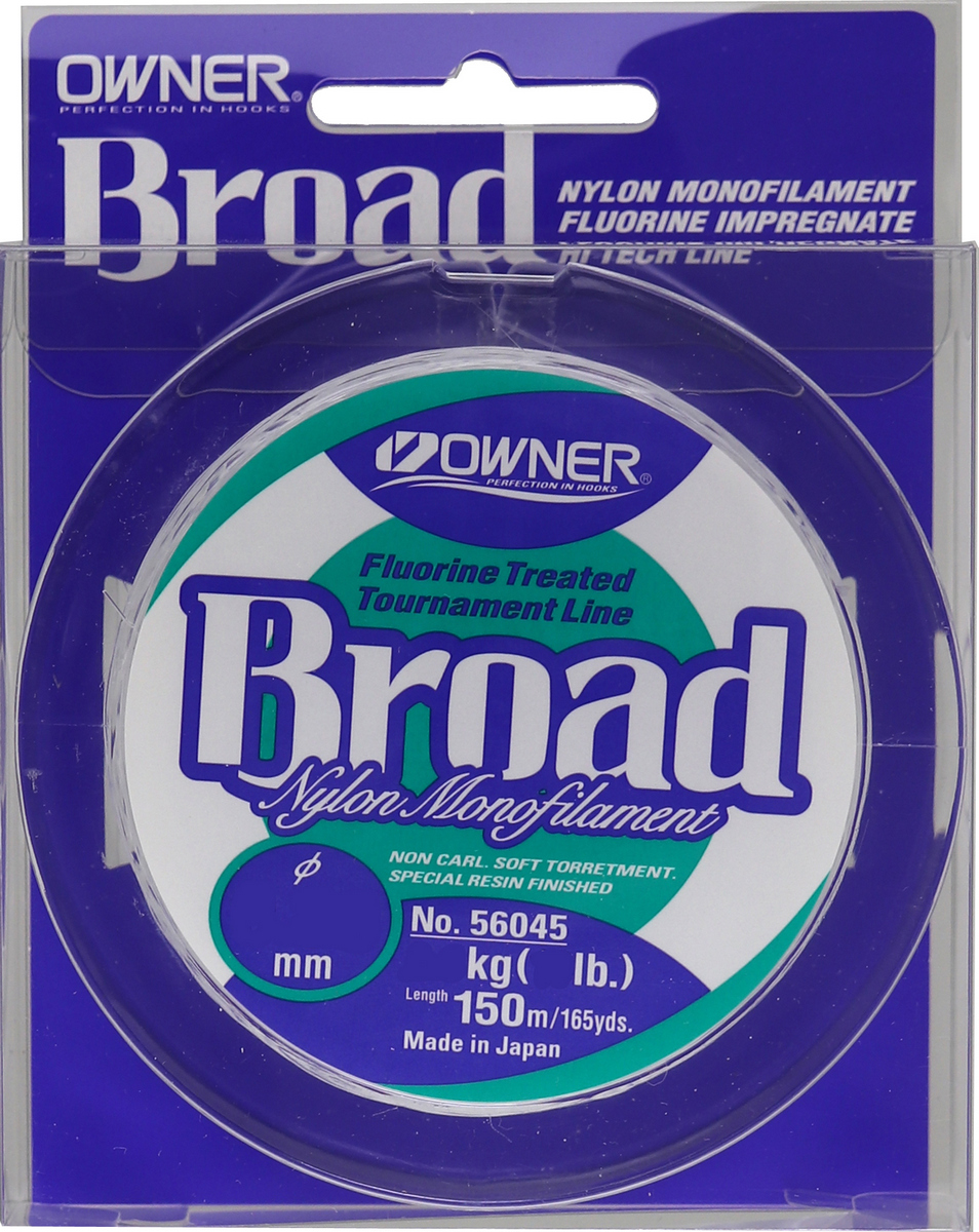 Леска OWNER Broad 150м 045мм 15кг 1511₽