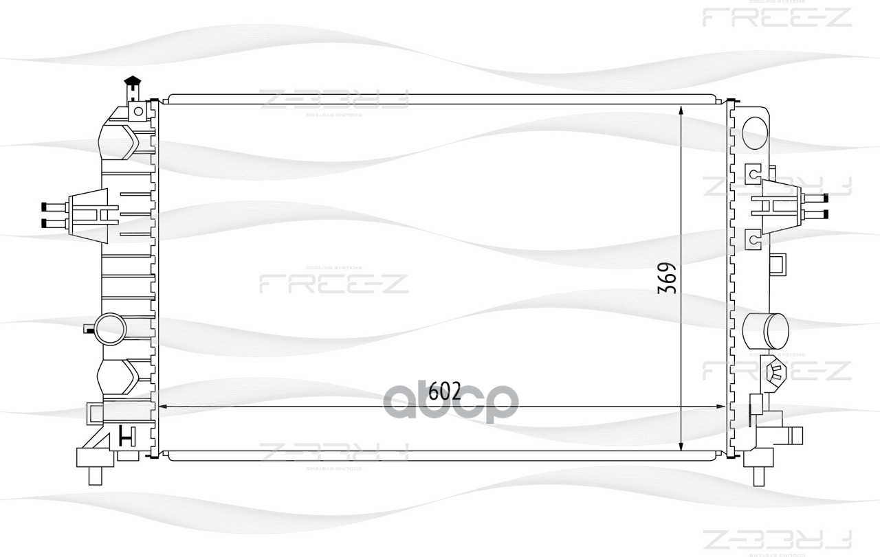фото Радиатор free-z kk0161