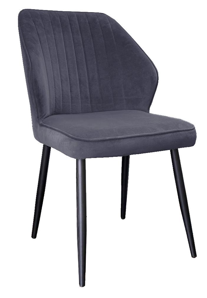 

Стул DikLine 222M B28 ANTRACITE велюр 52x60x84 см 2 шт, 222M