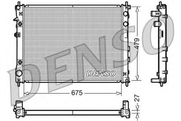 

Радиатор Системы Охлаждения DENSO drm36012