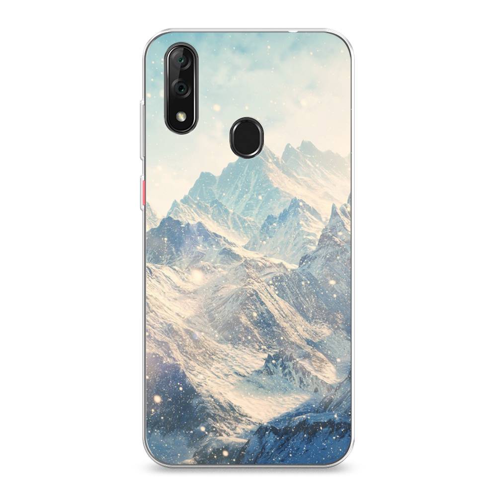 

Чехол Awog на ZTE Blade V10 / ЗТЕ Блэйд V10 "Горы 4", Разноцветный, 132750-4