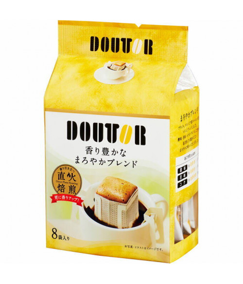 

Кофе DOUTOR MAROYAKA (8 дрип-пакетов) мягкий вкус, 56г Doutor Coffee