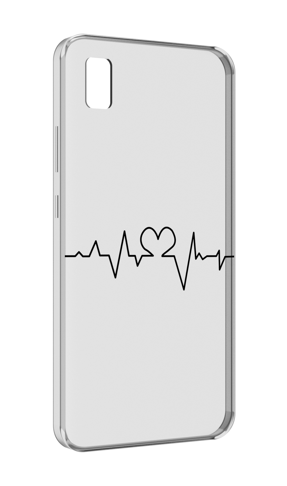 

Чехол MyPads диаграмма-любви для ZTE BLADE L210, Прозрачный, Tocco