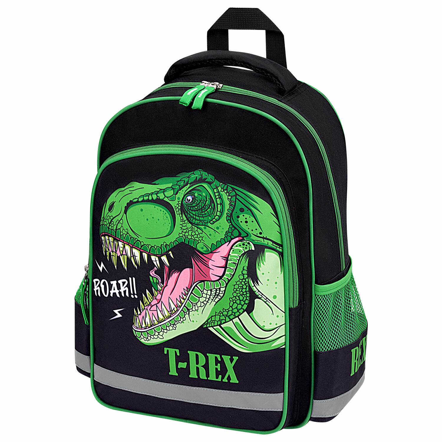Рюкзак школьный Пифагор School Dino roar 272080 для мальчика в школу для подростков