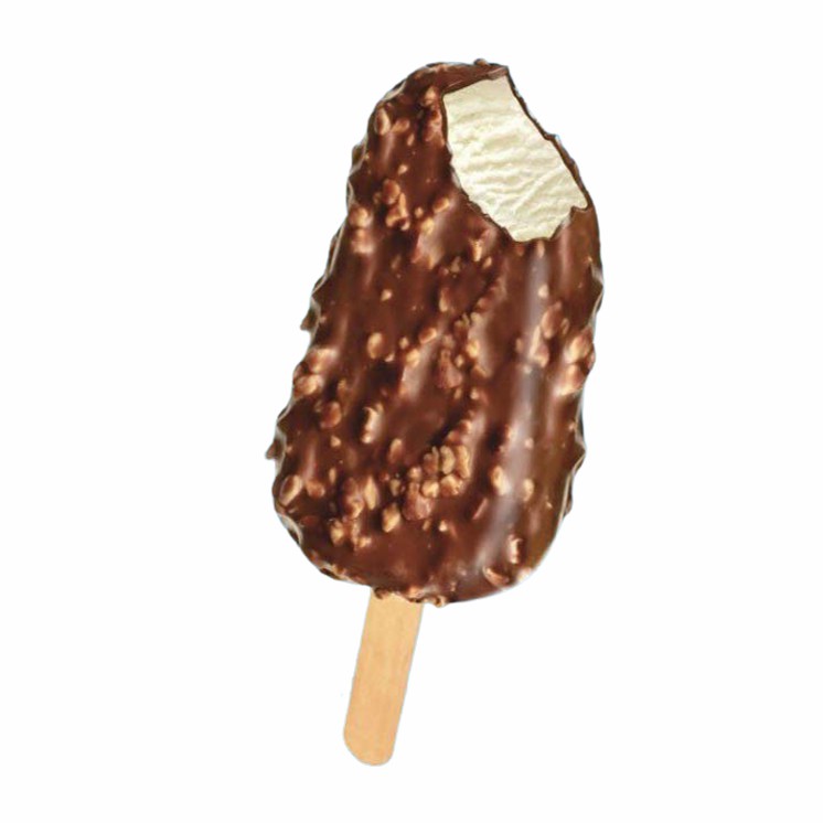 фото Мороженое пломбир славица ореховое с орехами в шоколадной глазури 60 г
