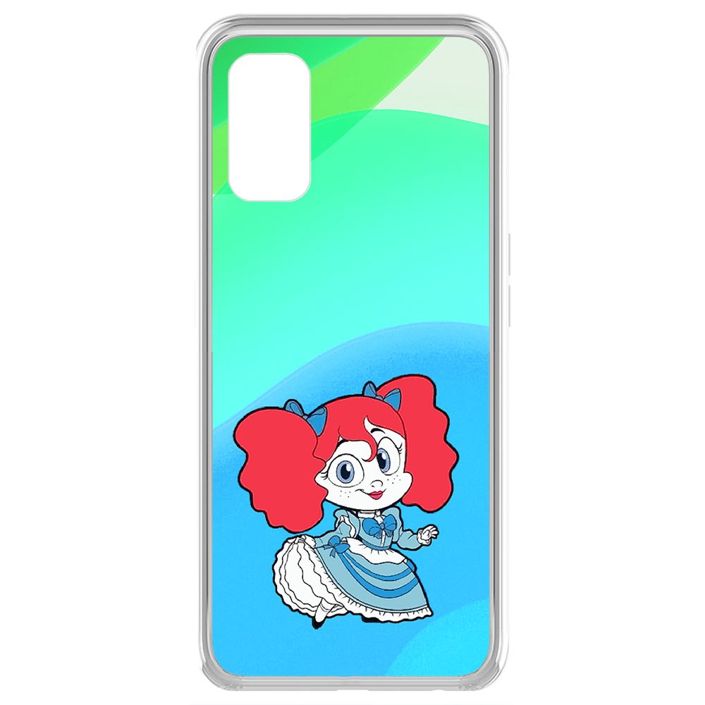 фото Чехол-накладка krutoff clear case хаги ваги - кукла поппи для realme 7 pro