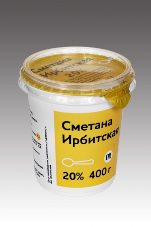 

Сметана Ирбитская 20% 400 г бзмж