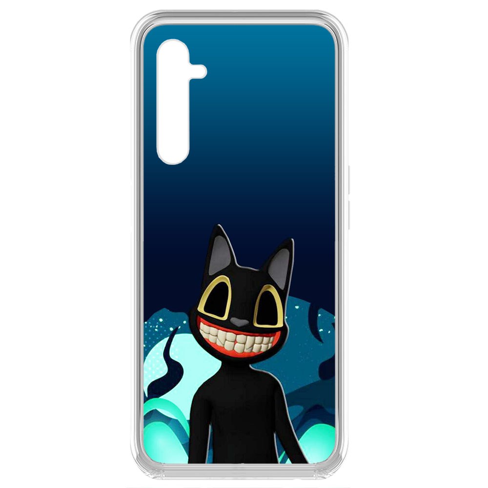 

Чехол-накладка Krutoff Clear Case Хаги Ваги - Картун Кэт для Realme 6 Pro