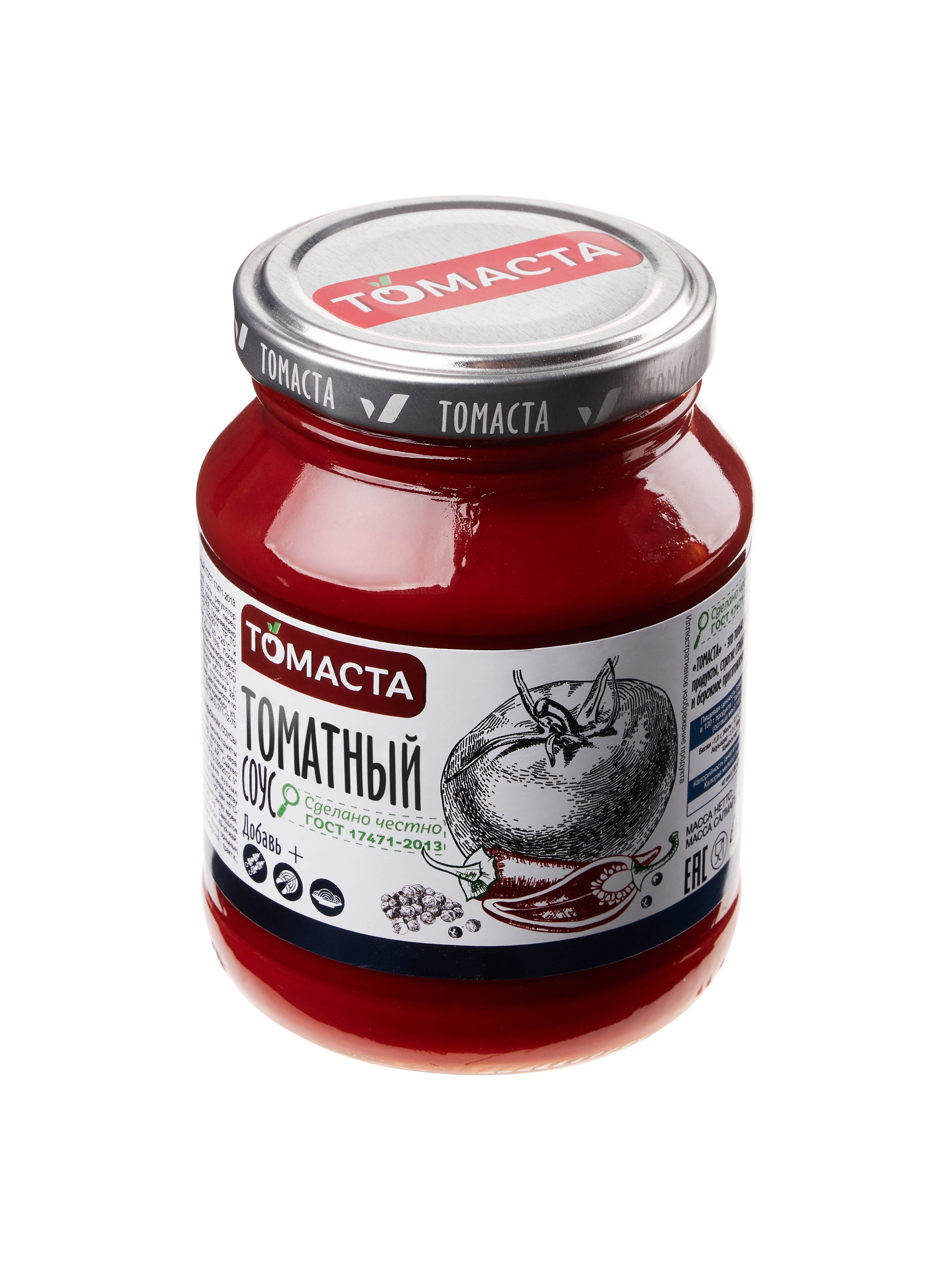 

Соус томатный Томаста, 270 г х 2 шт, томатный соус