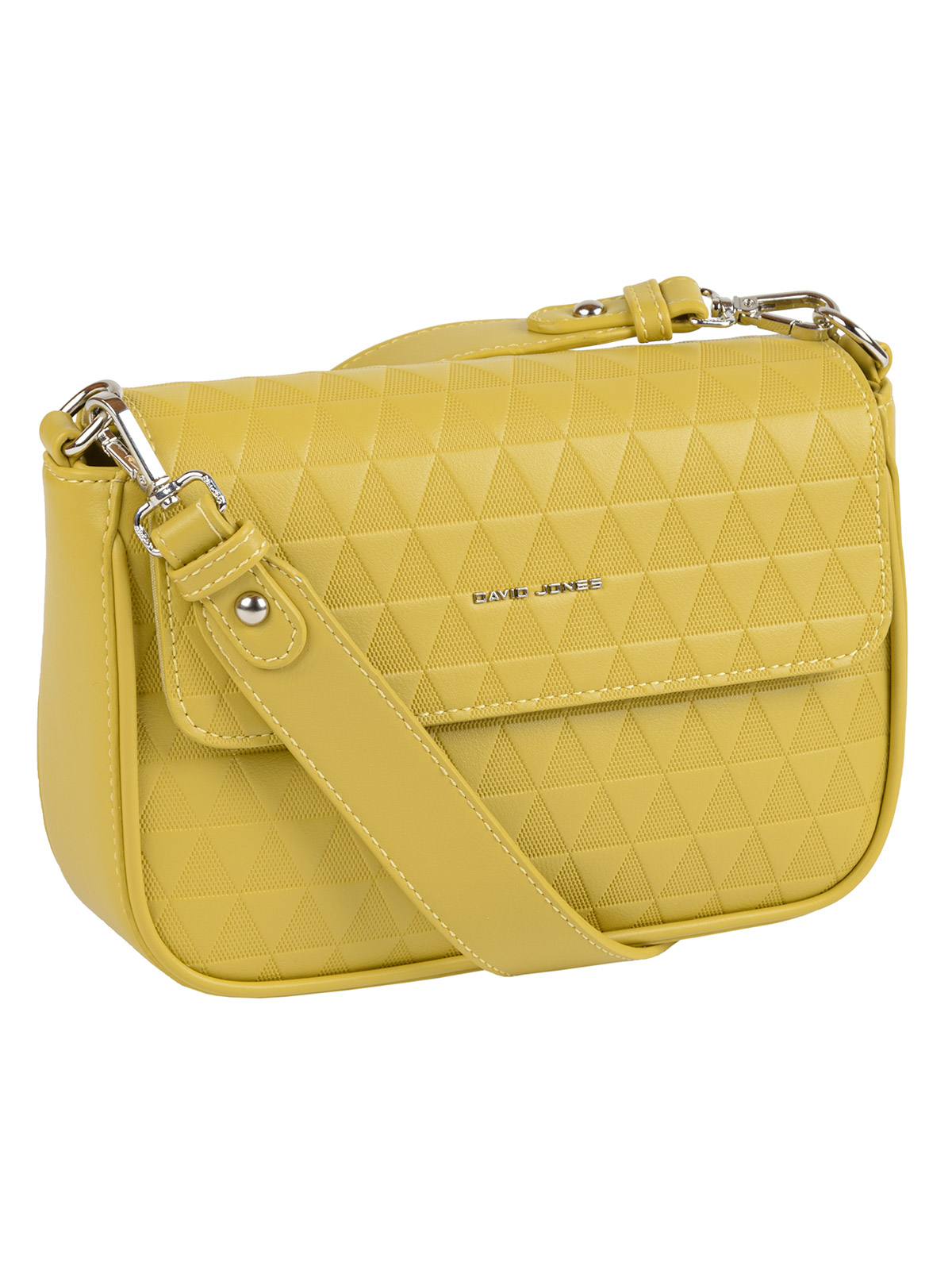 

Сумка кросс-боди женская David Jones 69062DD желтая, 69062DD