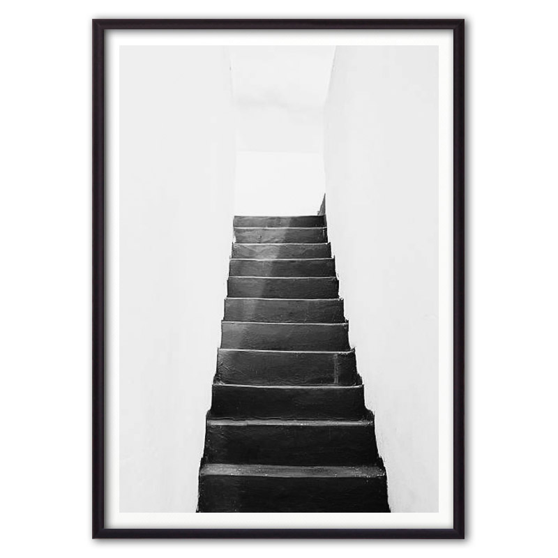 

Постер в рамке Лестница вверх - 30х40 см Дом Корлеоне, Лестница вверх