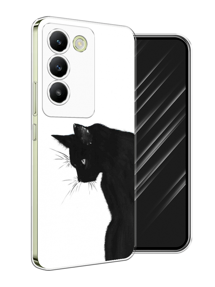 

Чехол Awog на Vivo V30 Lite 4G/Y100 4G/T3 5G/V30 SE 5G "Black cat", Черный;белый, 2610950-1