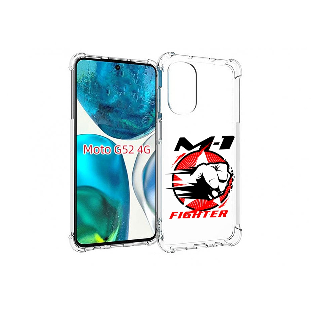 

Чехол MyPads единоборства М-1 для Motorola Moto G82 / Moto G52, Прозрачный, Tocco