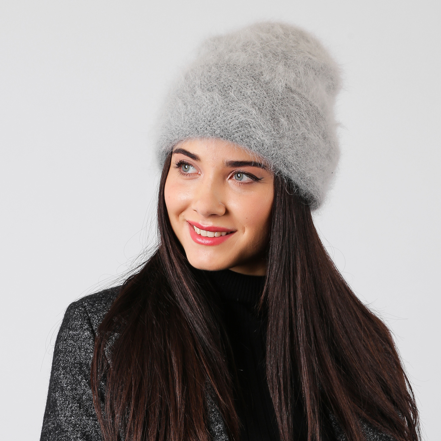 

Шапка женская FABRETTI WH0154-31 р. 57, светло-серый, WH0154-31
