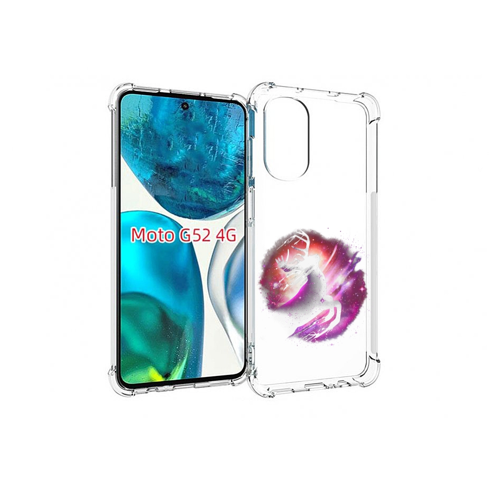

Чехол MyPads звездный олень для Motorola Moto G82 / Moto G52, Прозрачный, Tocco