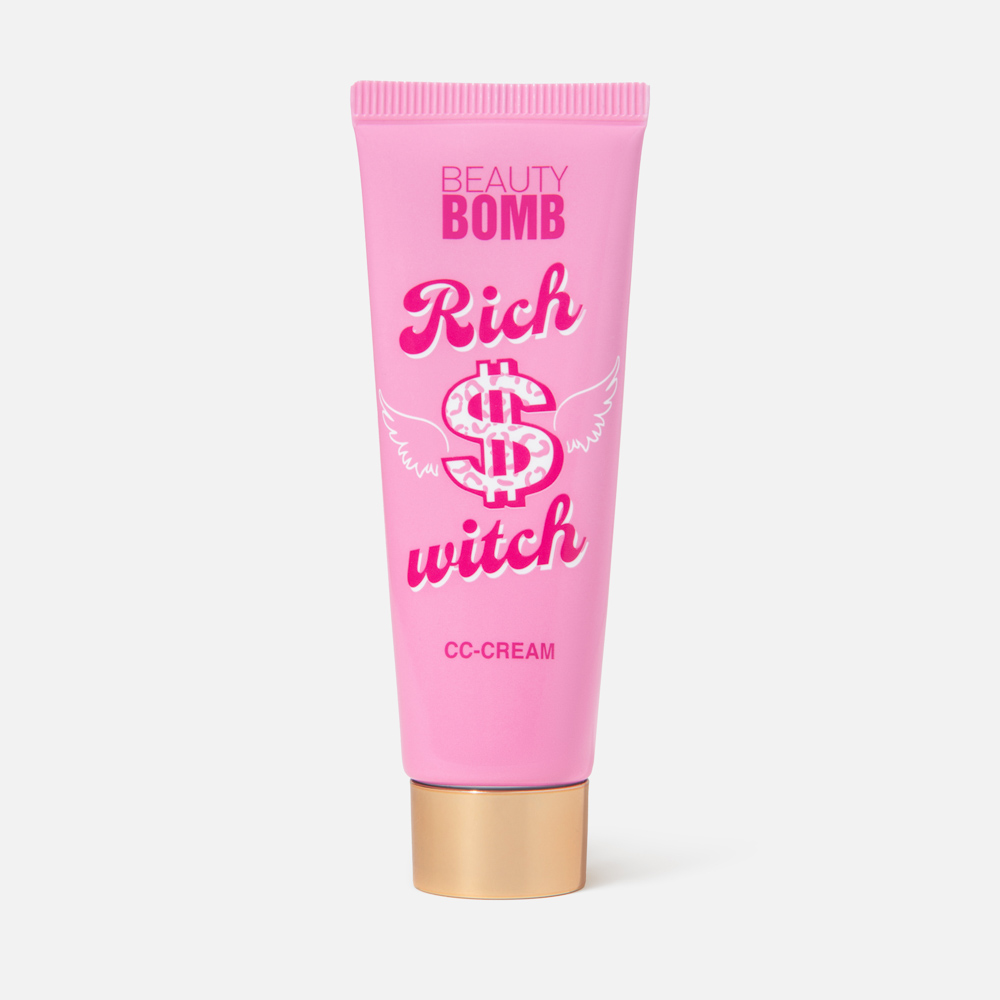 Основа тональная для лица Beauty Bomb Rich witch №01, светло-бежевый, 26 г