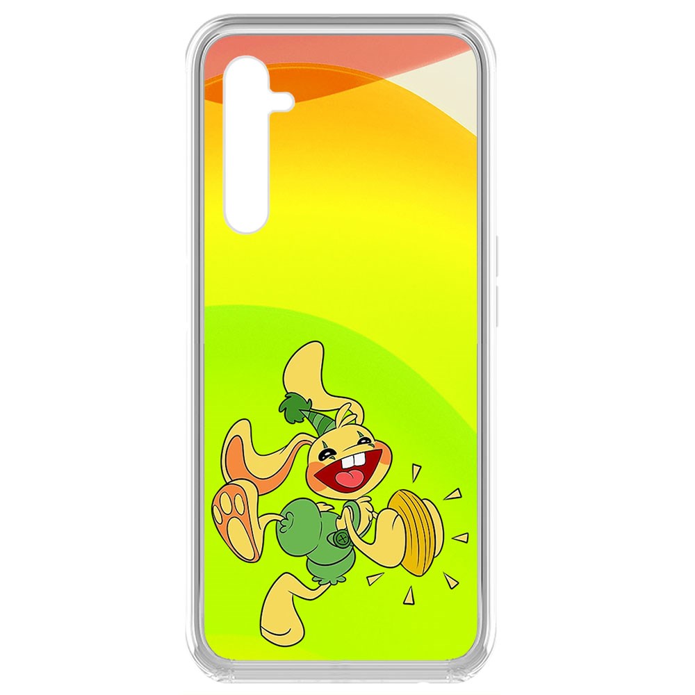 

Чехол-накладка Krutoff Clear Case Хаги Ваги - Крольчонок Бонзо для Realme 6 Pro