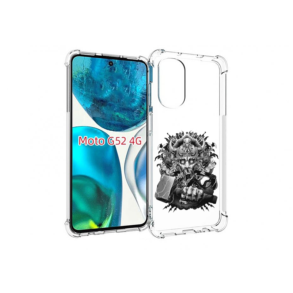 

Чехол MyPads злой тор для Motorola Moto G82 / Moto G52, Прозрачный, Tocco