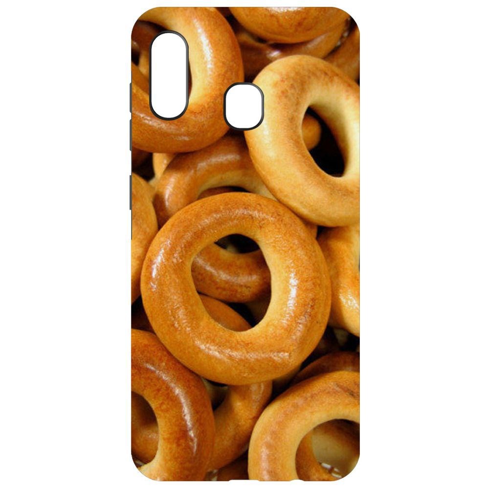 

Чехол-накладка Krutoff Soft Case Сушки для Samsung Galaxy A01 Core (A013), Черный