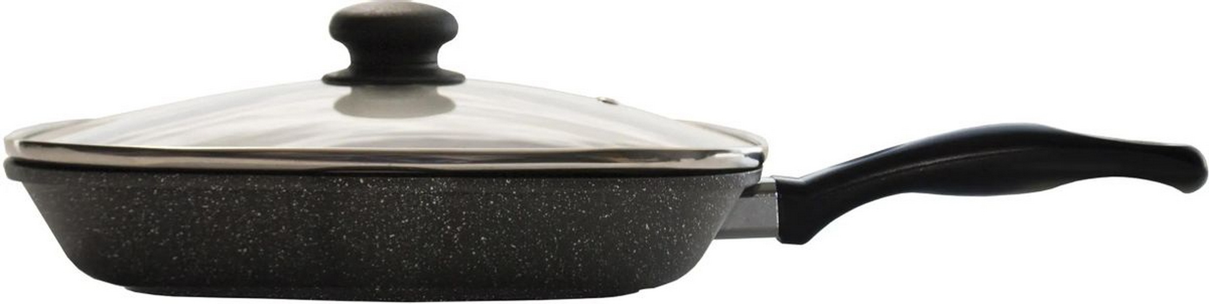 

Сковорода-гриль StarWind Chef SW-CH3027GGR, 27х27см, без крышки, серый